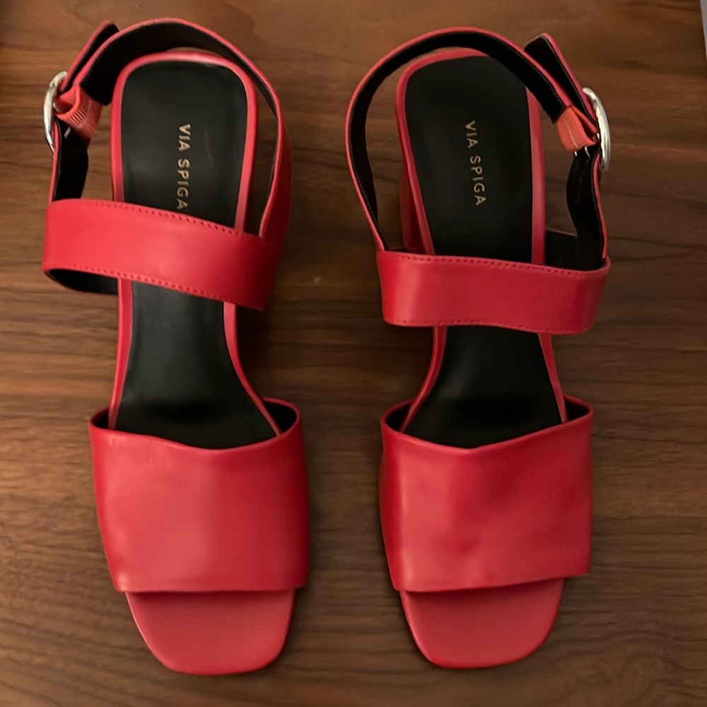 Via Spiga red shoes